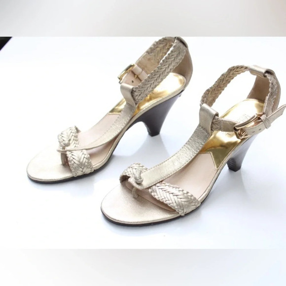 Michael Kors T strap heeled sandals - Picture 2 of 14